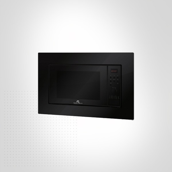 Micro-ondes Encastrable GALAXY NATUREL 20L Noir