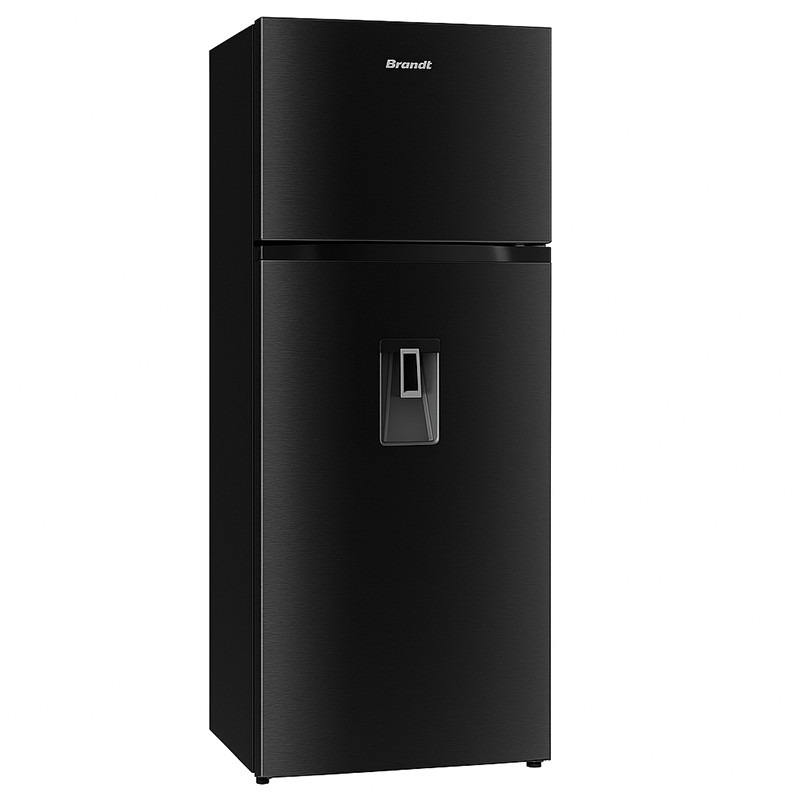 Réfrigérateur BRANDT 500L NoFrost avec Fontaine Noir BD5010NWB