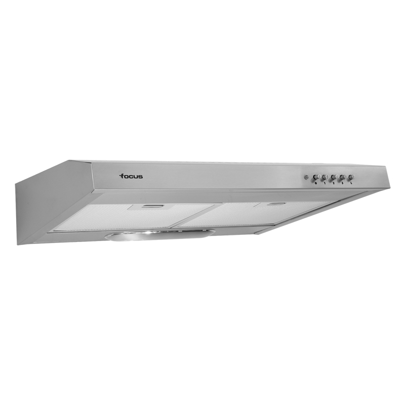 Hotte Casquette Focus Inox 60cm F602X