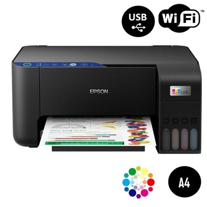 Imprimante EPSON ECOTANK L3251 à Réservoir Intégré 3En1 Wifi Couleur — Afficher l'image 3