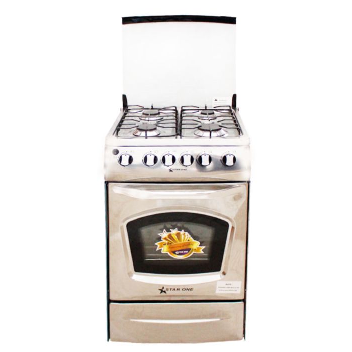 Cuisinière STARONE SO-50 4 Feux 50cm Inox