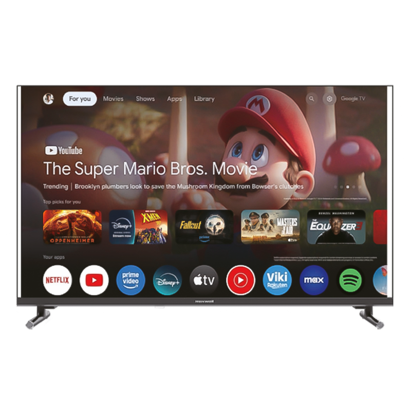 Tv MAXWELL 40" Qled Smart Google TV Récepteur Intégré MAX-Q40MG60