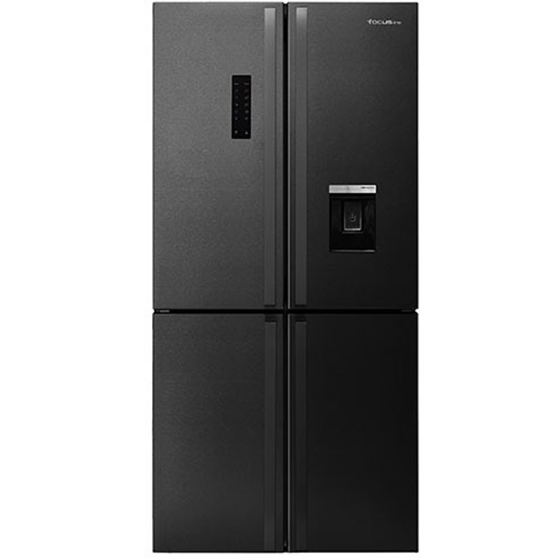 Réfrigérateur Side By Side FOCUS 620L 4 Portes Dark Inox SMART.6400