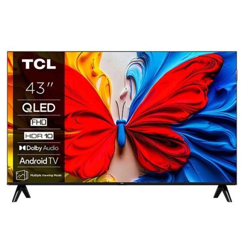 Tv TCL 43″ QLED FULL HD Smart Google TV Récepteur Intégré 43S5K