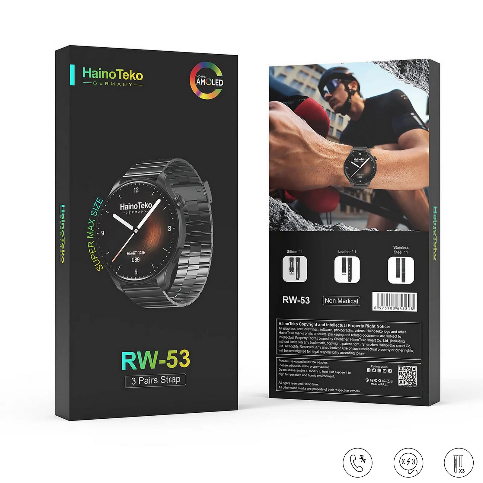 Smartwatch Haino Teko RW-53 — عرض الصورة 2