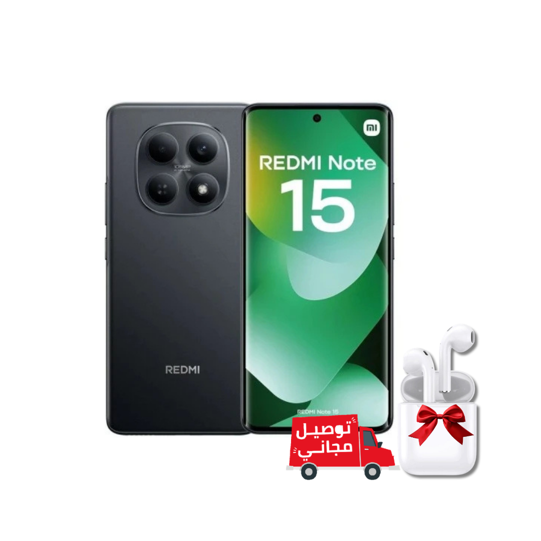 Xiaomi Redmi Note 15 4G 8Go / 256Go - Noir