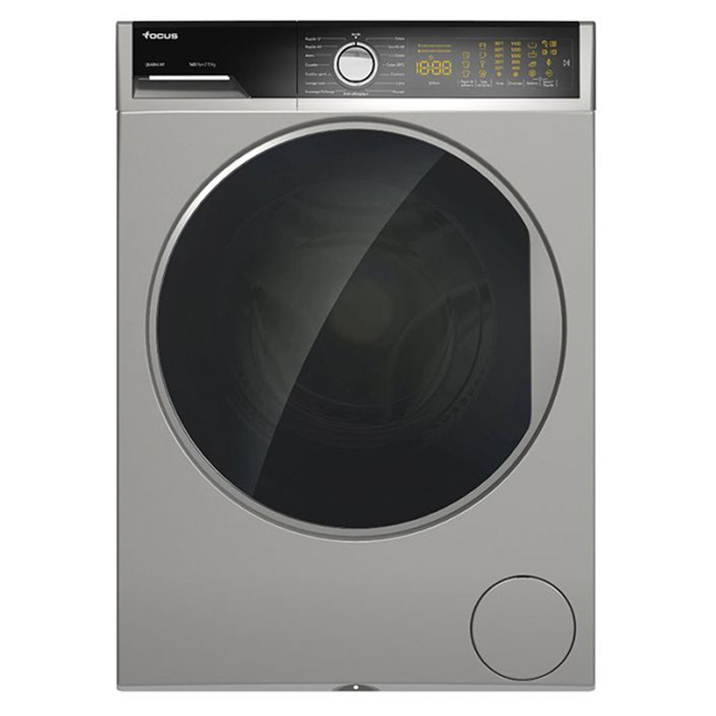 Machine à Laver Frontale Focus 11Kg Inverter Inox QUADRA-1411