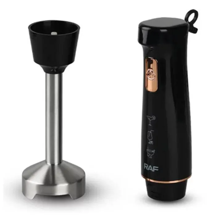 Mixeur Plongeant RAF 800W Noir R-313B — Afficher l'image 2
