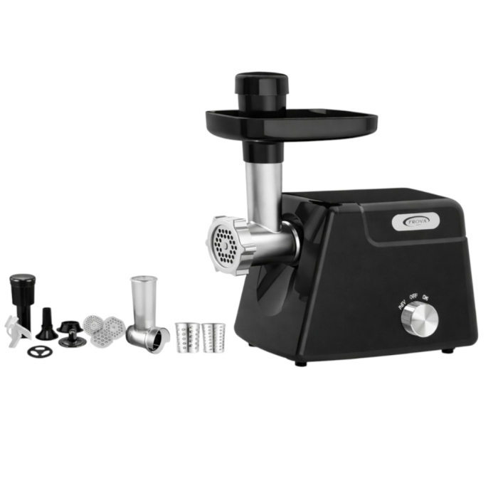 Hachoir à viande Prova 10en1 800W Noir PE-101