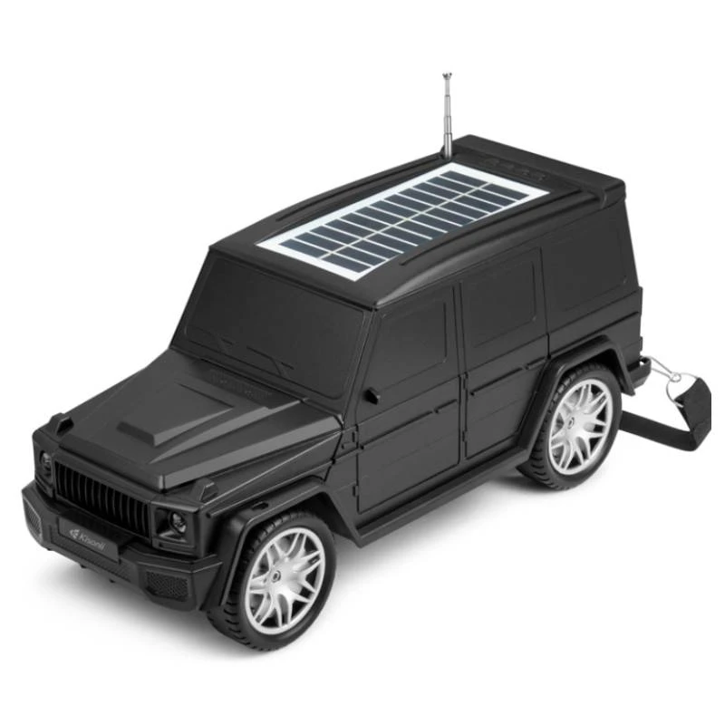 Radio Speaker Kisonli B2 Bluetooth Charge Solaire - Noir