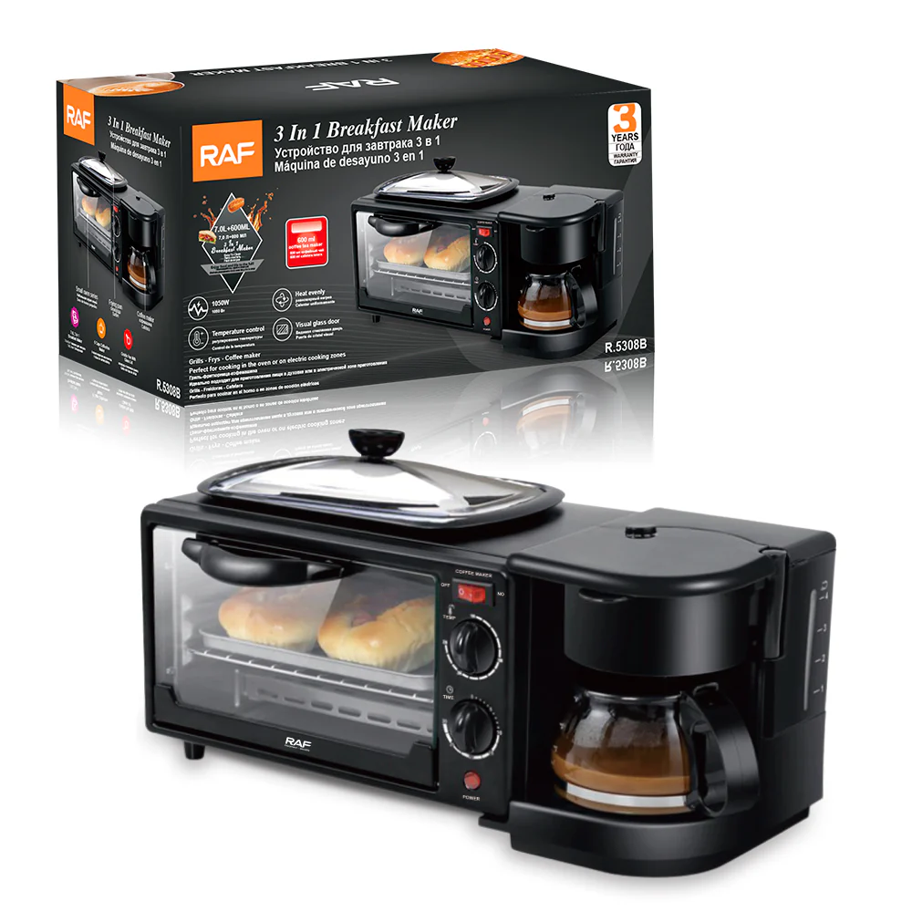 Four Posable multifonction 3EN1 RAF 1050W Noir R-5308N