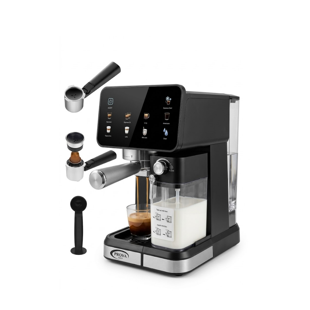 Machine à Café Expresso Prova avec capsule 10en1 1350W PE-777 — Afficher l'image 2