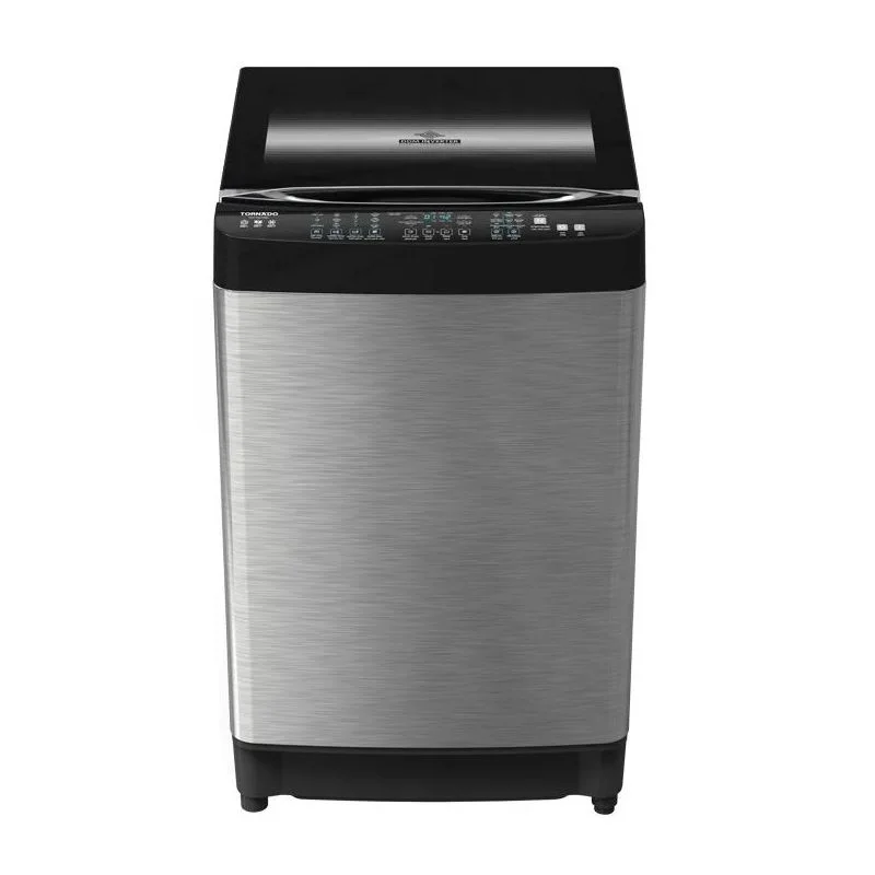 Machine à Laver Top Tornado 12kg Dark Silver TWT-TLN12LDS