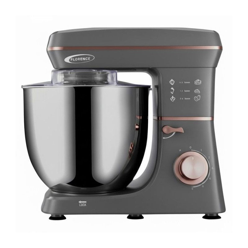 Robot pétrin Florence 10L 2200W Gris SM-9213 — Afficher l'image 2