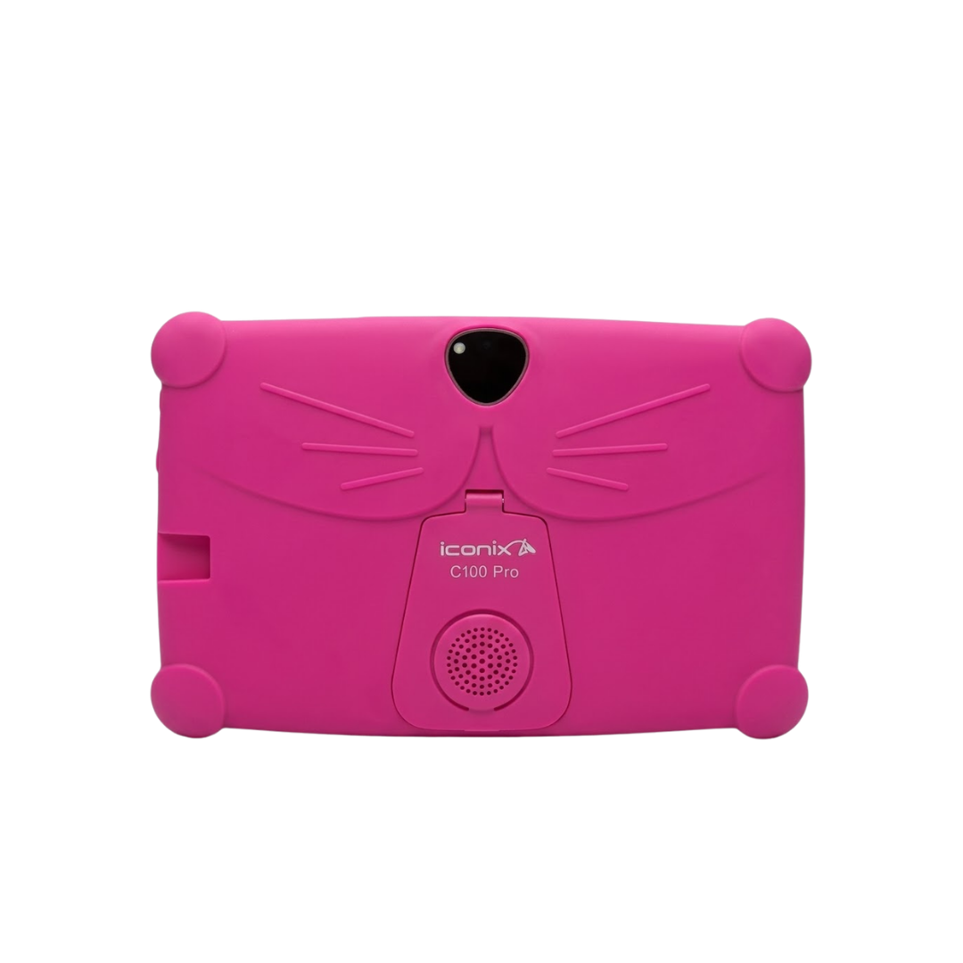 Tablette Kids Iconix C100 Pro 6Go/ 128Go - Rose — Afficher l'image 2