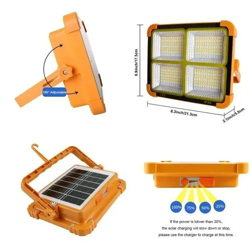 Projecteur Lampe LED Rechargeable Orange SL-10 — عرض الصورة 2