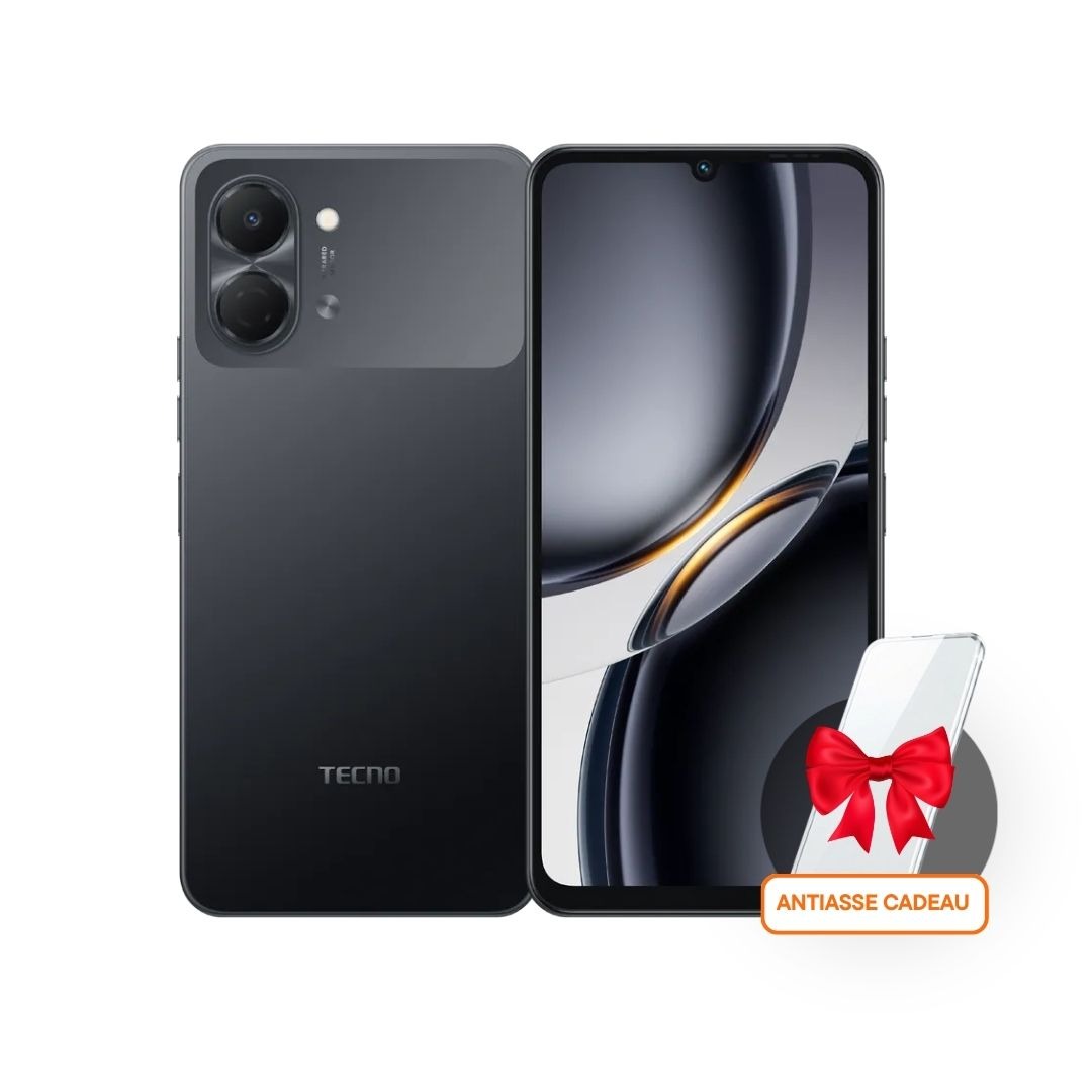 Tecno Spark GO 3 4Go / 128Go - Noir