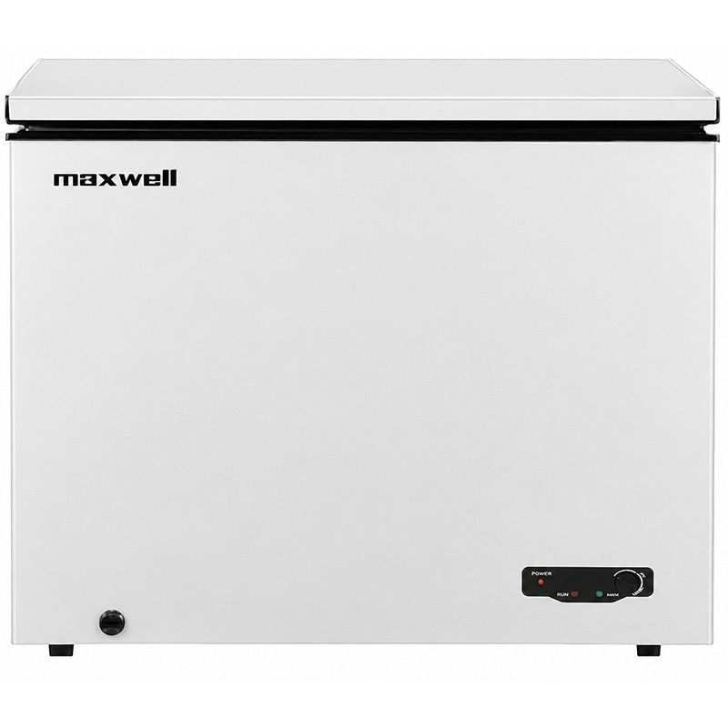 Congélateur Horizontal MAXWELL 400L Vitré Blanc MAX-CHDF400GB