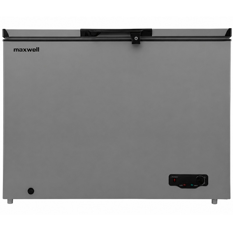 Congélateur Horizontal MAXWELL 400L avec Ventilateur Silver MAX-CHDF400FS