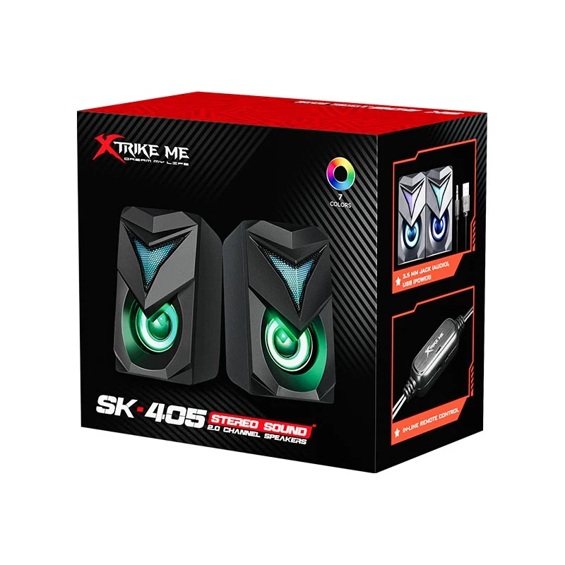 Haut-parleur gaming Xtrike Me RGB SK-405 — Afficher l'image 2