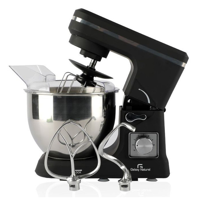 Robot pétrin GALAXY NATUREL 5L 1400W Noir MK-36