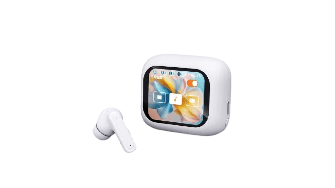 Écouteurs Bluetooth QiOP Buds Vision - Blanc