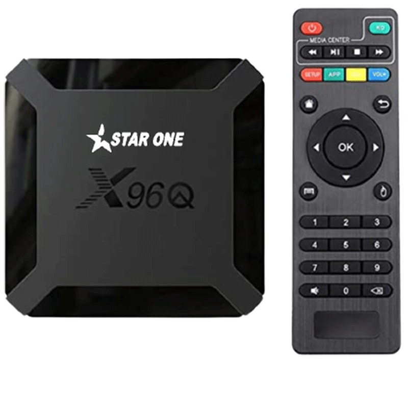 Box Android TV Star One X96Q 4K 2Go/16Go