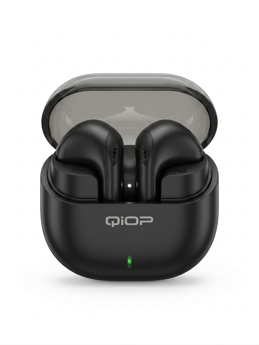 Écouteurs Bluetooth QiOP Aura - Noir