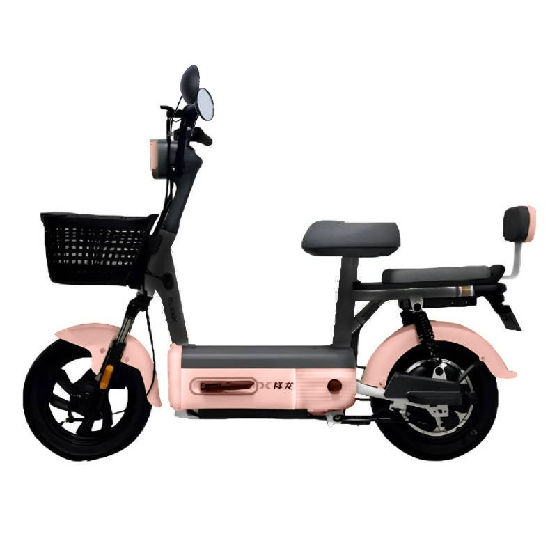Scooter Électrique Ecoride Zen 600W - Rose/Gris