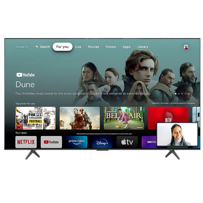 TV TCL 65" QLED UHD 4K Smart Google TV - P7K