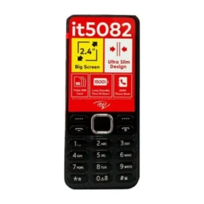 Téléphone Portable Itel 5082 Noir