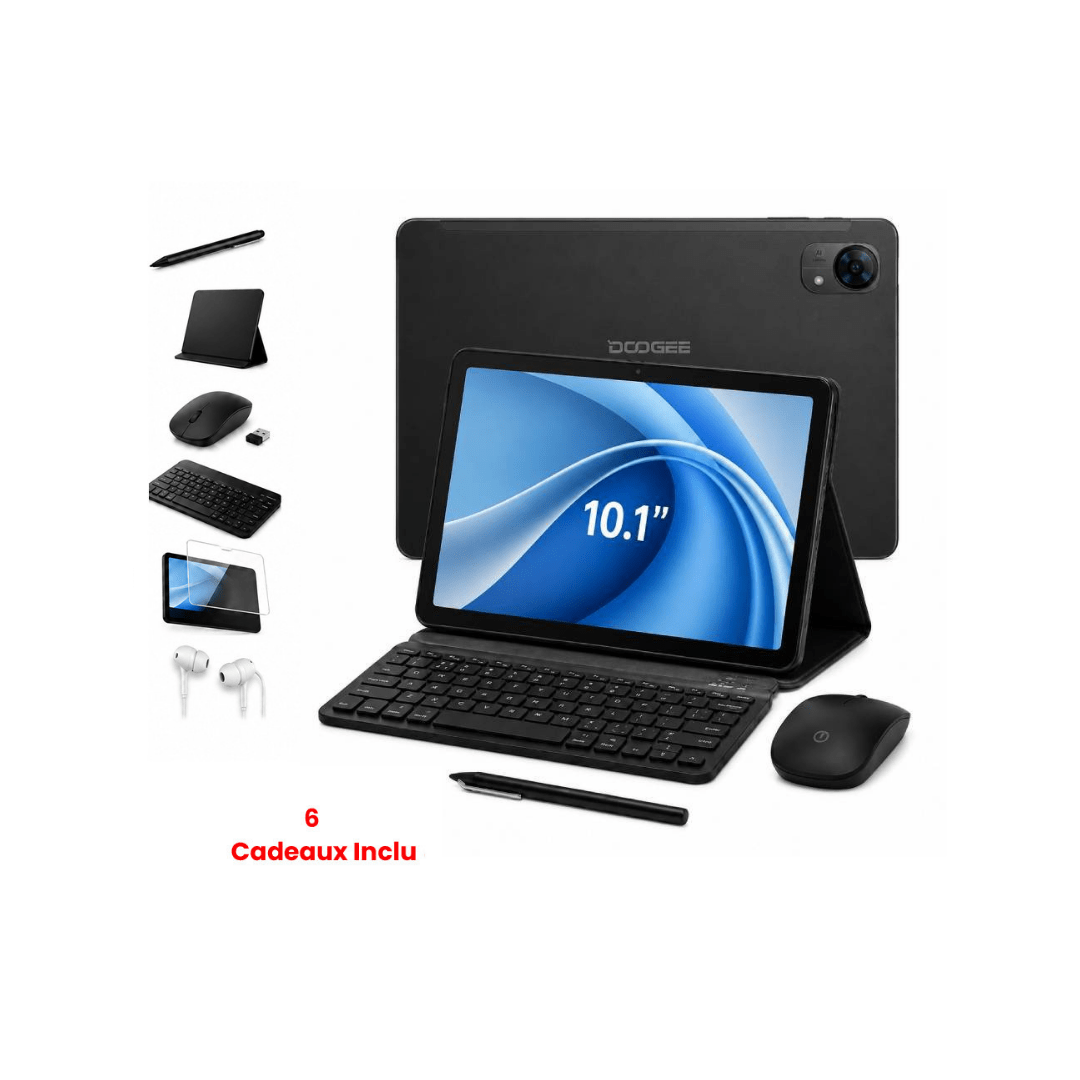 Tablette Doogee TAB G5 4G 3Go 128Go Noir