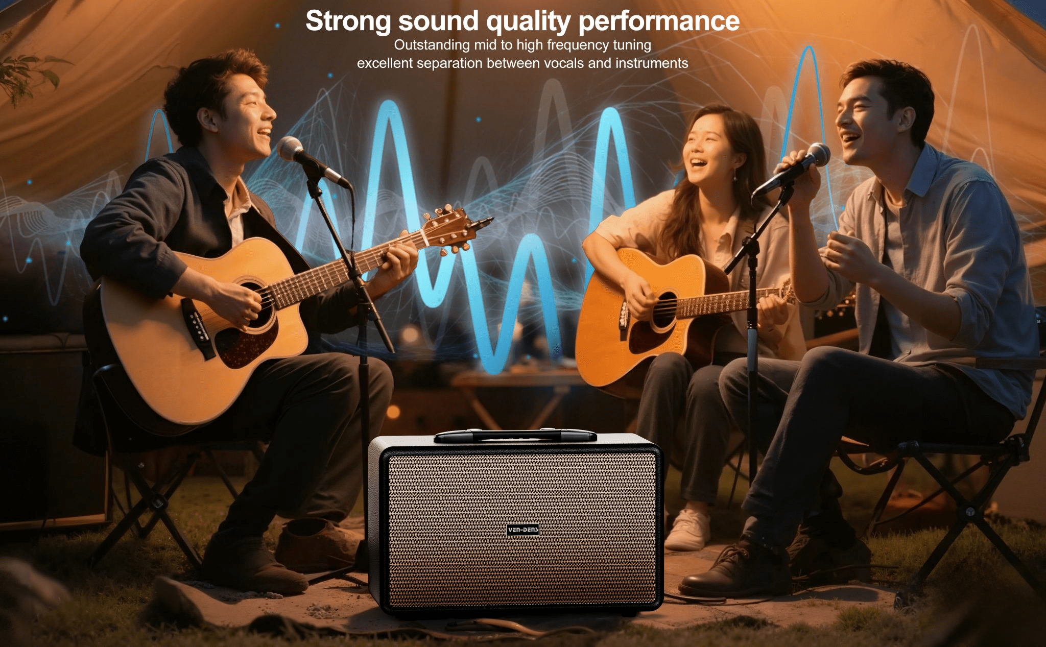 Haut Parleur Bluetooth VEN-DENS VD-SPK018 — Afficher l'image 2
