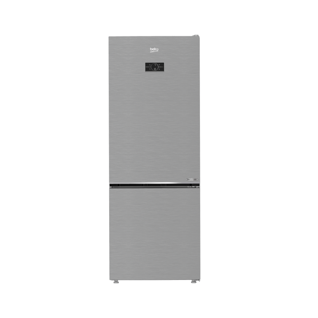 Réfrigérateur Combiné BEKO 400L NoFrost Silver B3RCNA400HSX