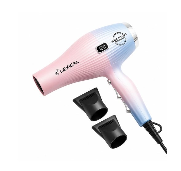 Sèche-cheveux Lexical 1600W Bleu et Rose LHD-5092