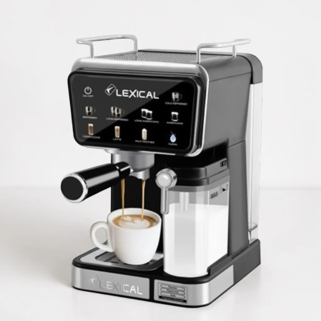 Machine à Café 9-en-1 LEXICAL LEM-0663