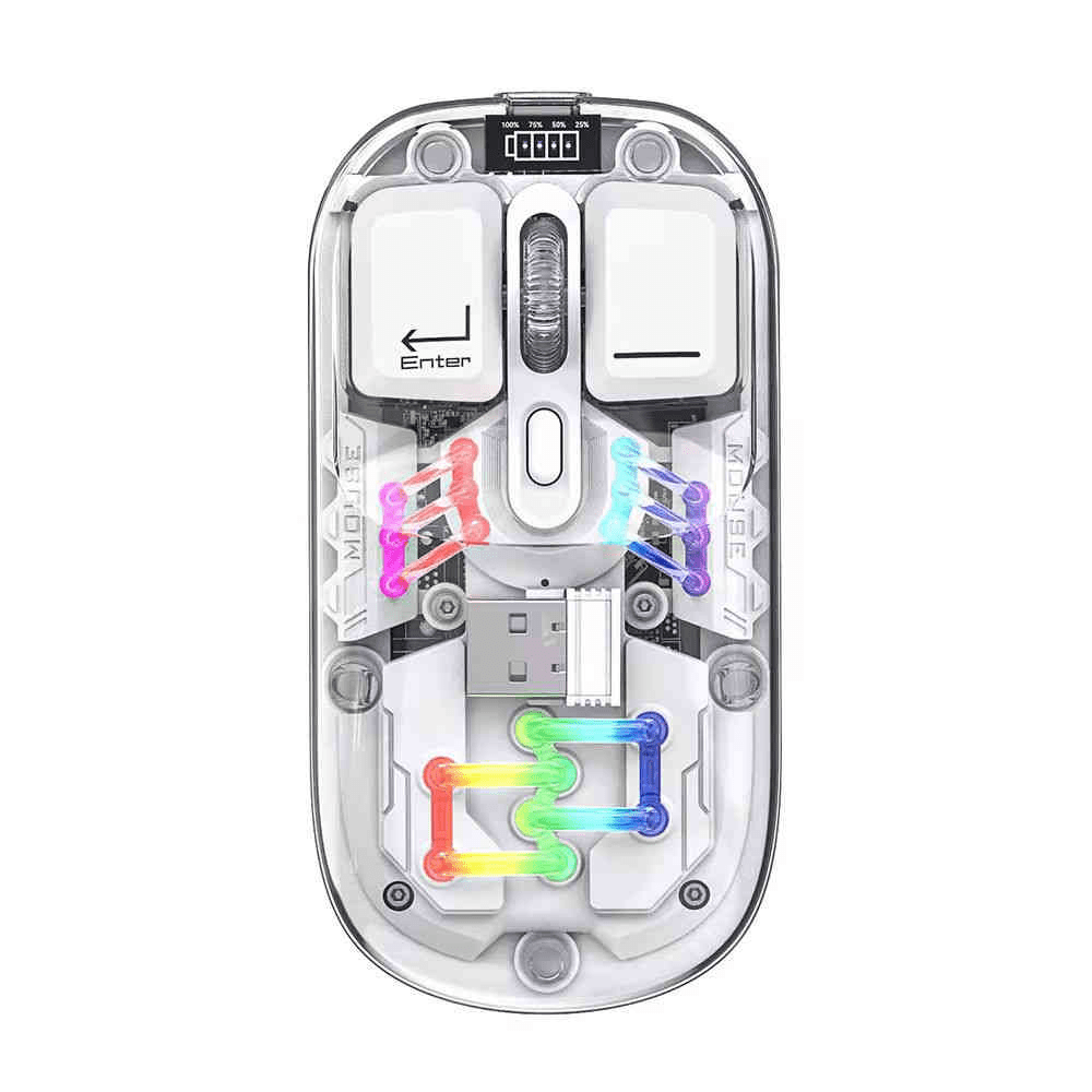 Souris Sans Fil Bluetooth VEN-DENS VD-MS010 Blanc