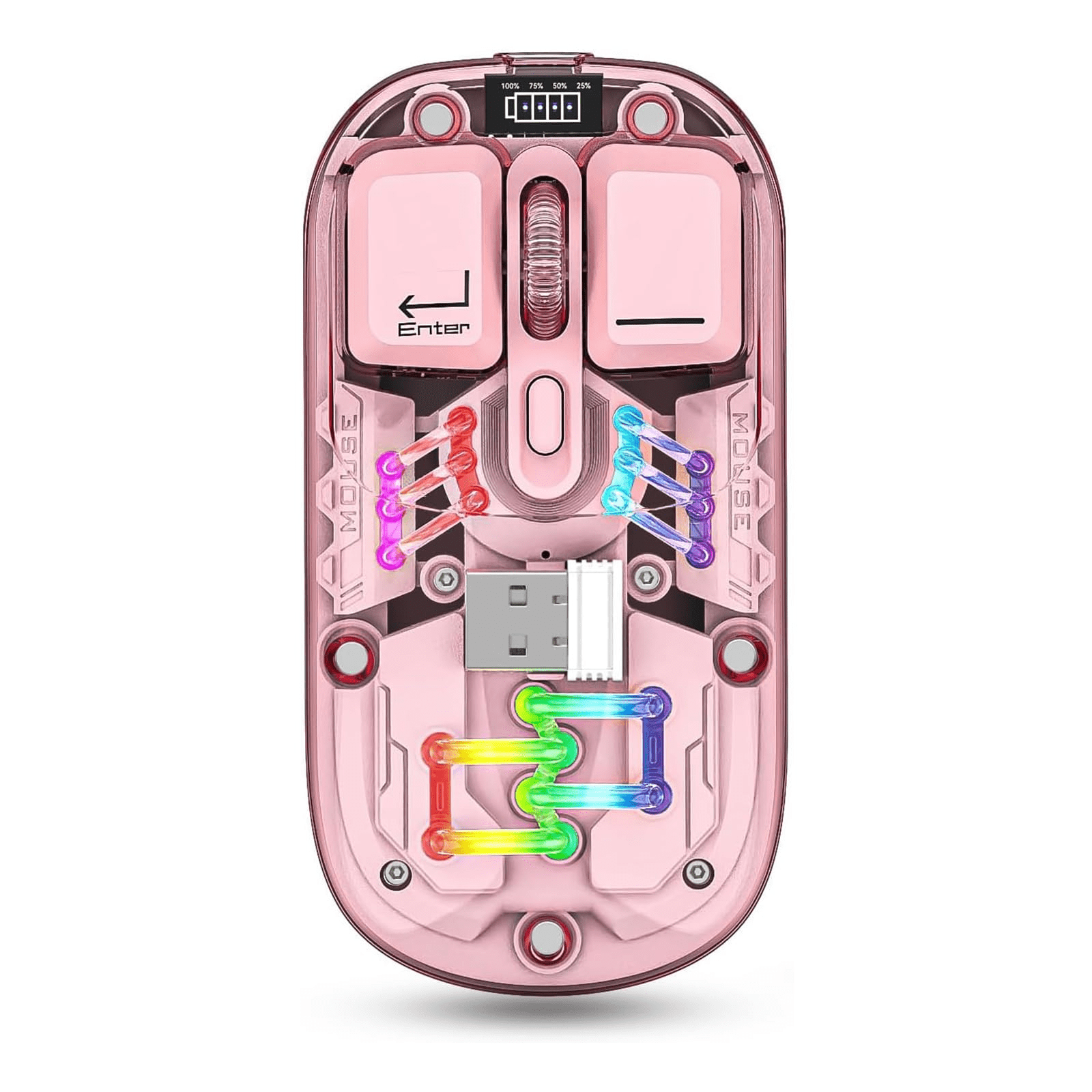 Souris Sans Fil Bluetooth VEN-DENS VD-MS010 Rose