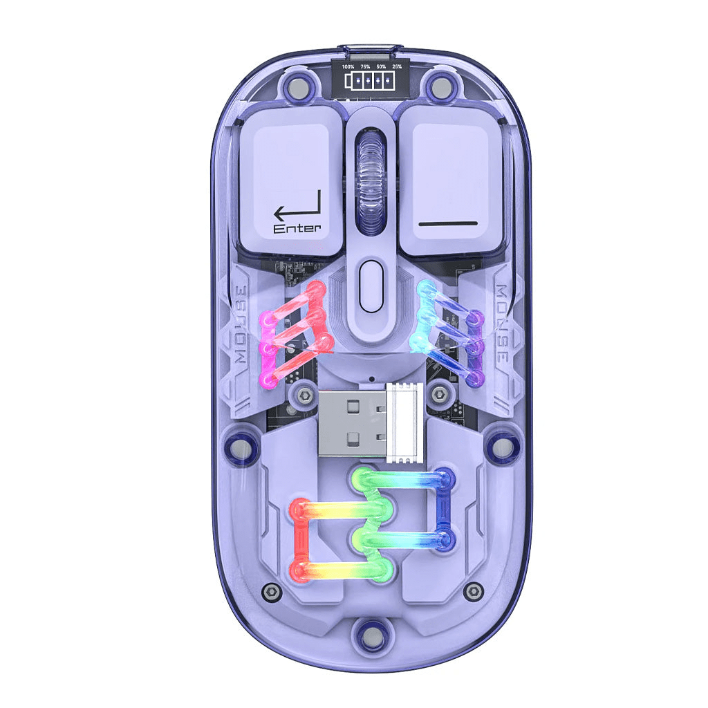 Souris Sans Fil Bluetooth VEN-DENS VD-MS010 Violet