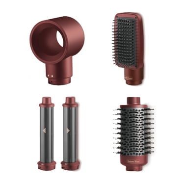 Brosse Soufflante 6en1 Lexical 1300W Rouge LAS-5255-4 — Afficher l'image 2