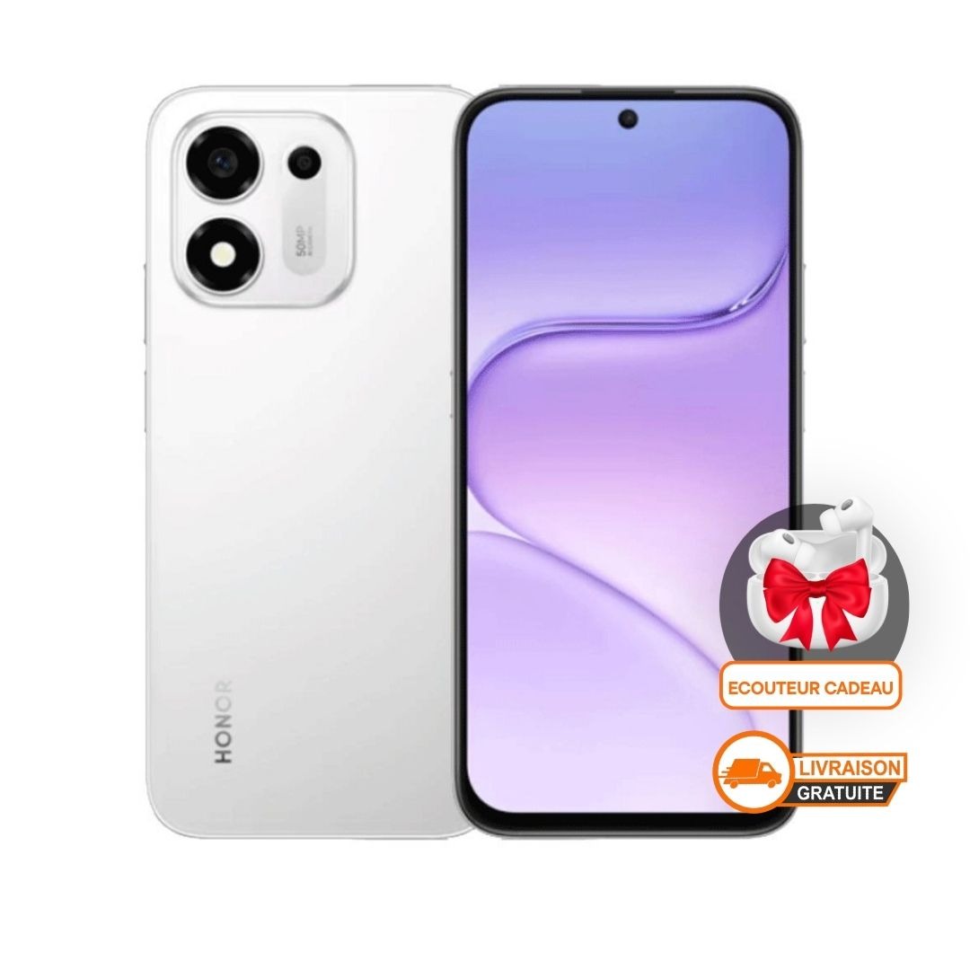 Honor X7e Plus 5G 8 Go / 256 Go Silver