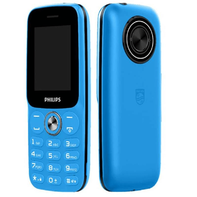 Téléphone Portable PHILIPS Fun 100 - Bleu Ciel