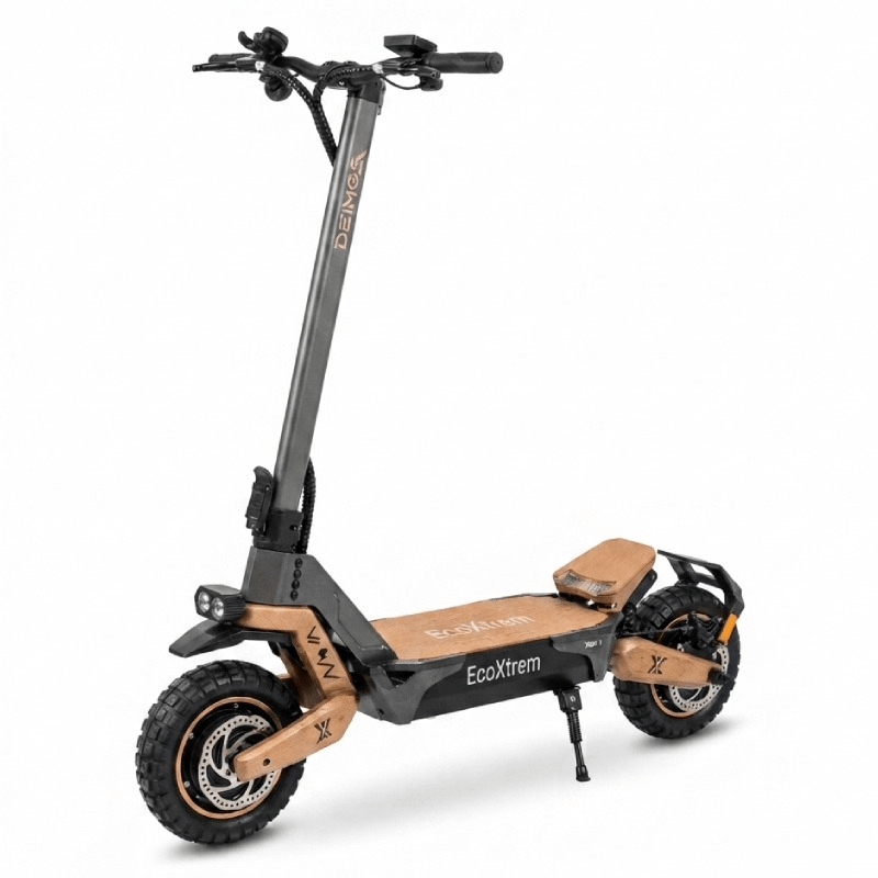 Trottinette Électrique ECOXTREM DEIMOS Beige — Afficher l'image 2
