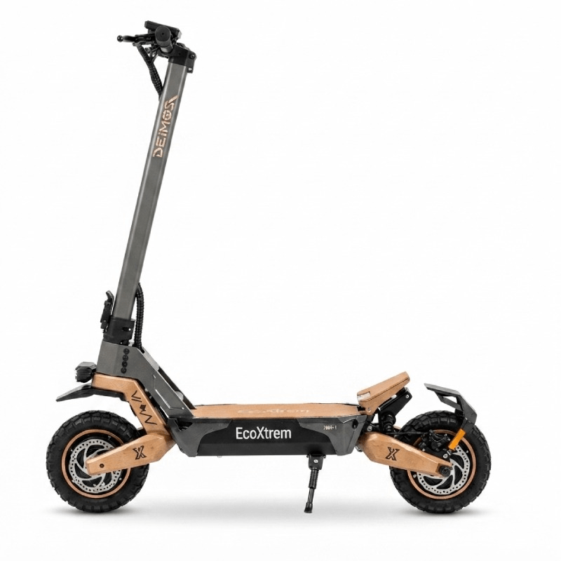 Trottinette Électrique ECOXTREM DEIMOS Beige — Afficher l'image 3