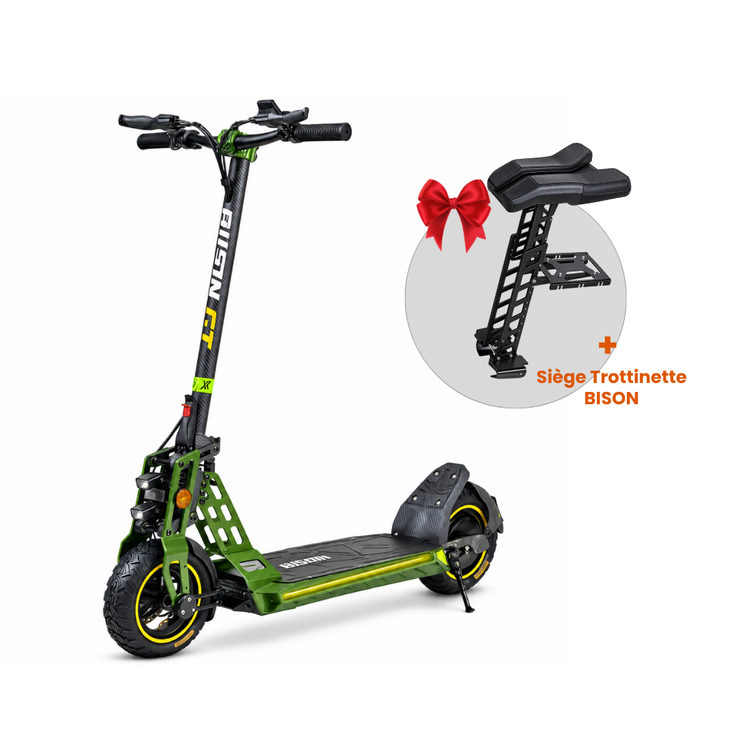 Trottinette Électrique ECOXTREM Bison GT Vert