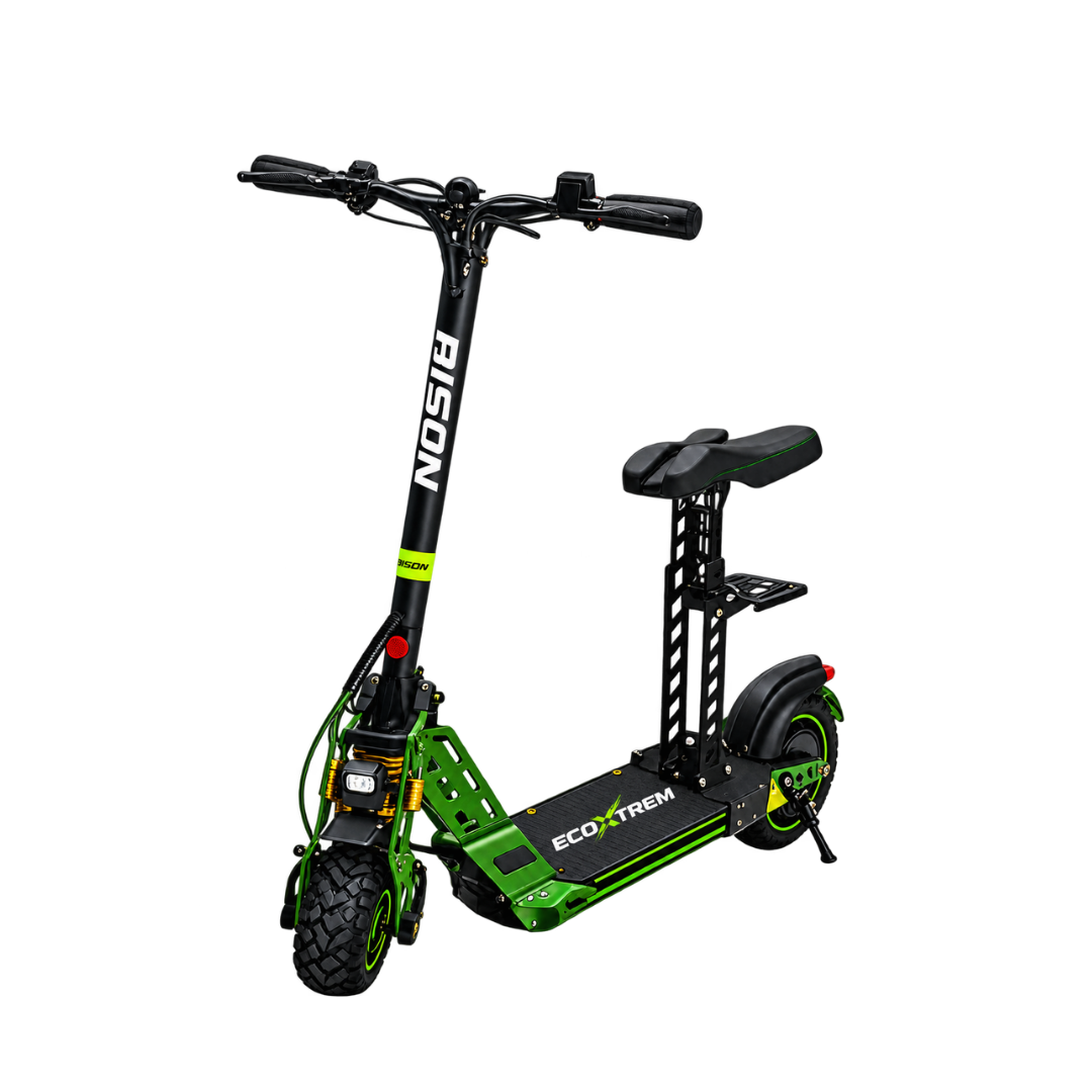 Trottinette Électrique ECOXTREM Bison GT Vert — Afficher l'image 2